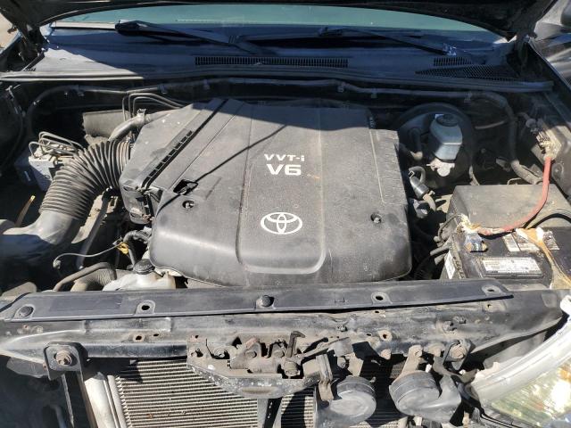 5TEJU62N28Z571117 - 2008 TOYOTA TACOMA DOUBLE CAB PRERUNNER BLACK photo 11