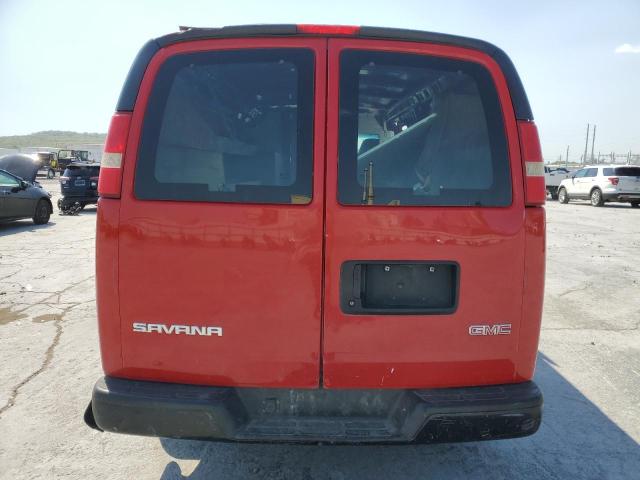 1GTHG39KX91107097 - 2009 GMC SAVANA G3500 RED photo 6