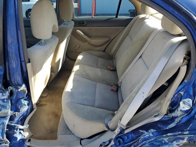 2HGES163X4H580884 - 2004 HONDA CIVIC DX VP BLUE photo 10