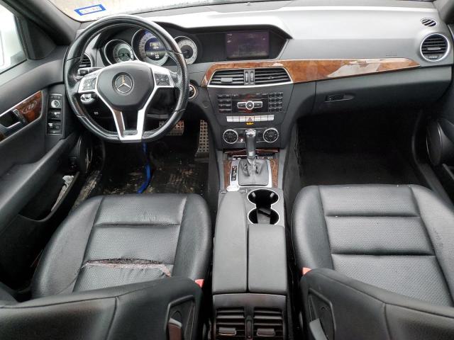 WDDGF4HB3EA955103 - 2014 MERCEDES-BENZ C 250 WHITE photo 8