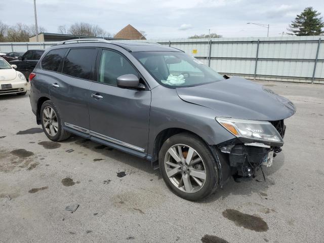 5N1AR2MN6FC684700 - 2015 NISSAN PATHFINDER S GRAY photo 4