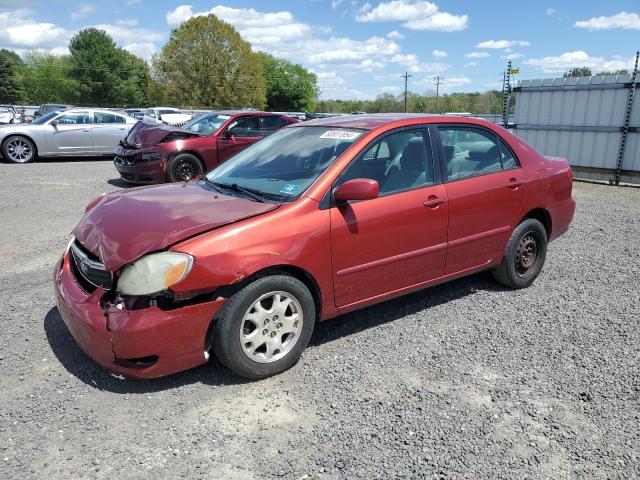 2T1BR32E76C686934 - 2006 TOYOTA COROLLA CE RED photo 1