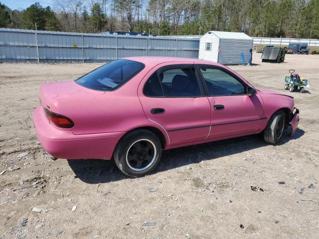 1Y1SK5260VZ420910 - 1997 GEO PRIZM BASE PINK photo 3