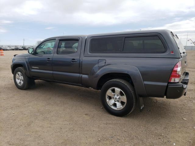 5TEMU52N99Z603263 - 2009 TOYOTA TACOMA DOUBLE CAB LONG BED GRAY photo 2