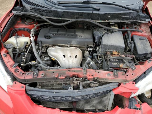 2T1KE40E89C020206 - 2009 TOYOTA MATRIX S Կարմիր լուսանկար 11