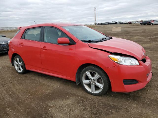 2T1KE40E89C020206 - 2009 TOYOTA MATRIX S Կարմիր լուսանկար 4