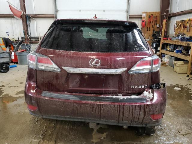 2T2BK1BA2DC190003 - 2013 LEXUS RX 350 BASE 勃艮第红 照片 6