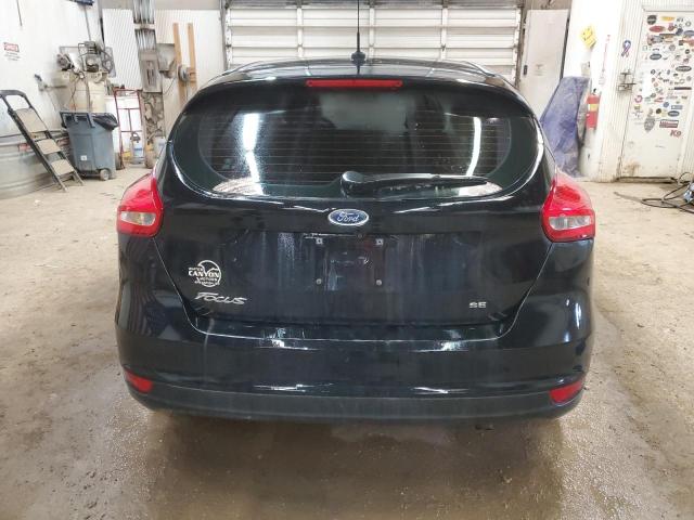 1FADP3K22HL344507 - 2017 FORD FOCUS SE BLACK photo 6