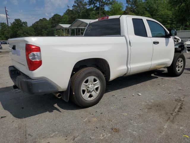 5TFRY5F14MX298885 - 2021 TOYOTA TUNDRA DOUBLE CAB SR/SR5 WHITE photo 3
