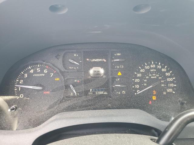 5TFRY5F14MX298885 - 2021 TOYOTA TUNDRA DOUBLE CAB SR/SR5 WHITE photo 9