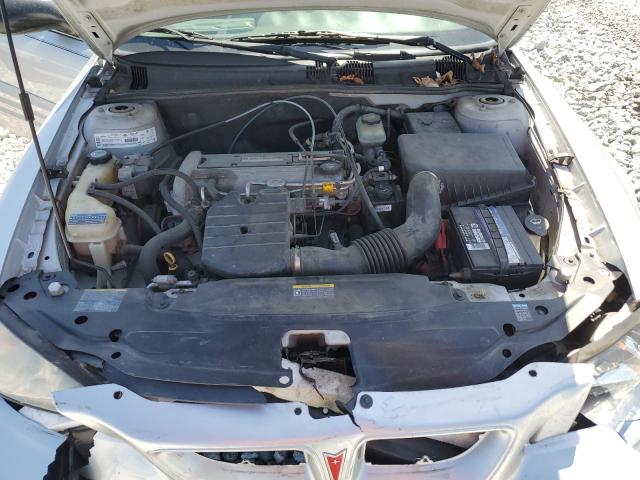 1G2NF52F52C311349 - 2002 PONTIAC GRAND AM SE1 SILVER photo 11