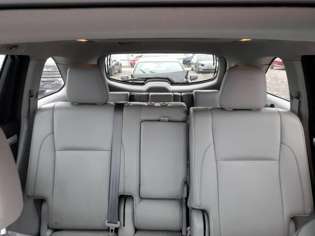 5TDJKRFH5GS288833 - 2016 TOYOTA HIGHLANDER XLE BLUE photo 10