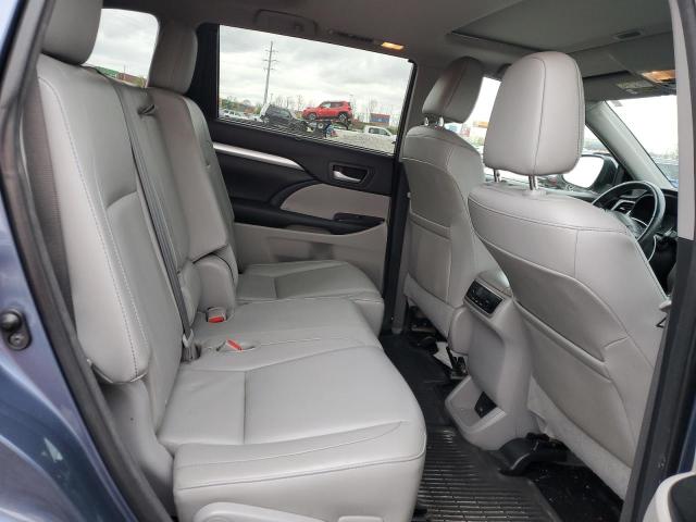 5TDJKRFH5GS288833 - 2016 TOYOTA HIGHLANDER XLE BLUE photo 11