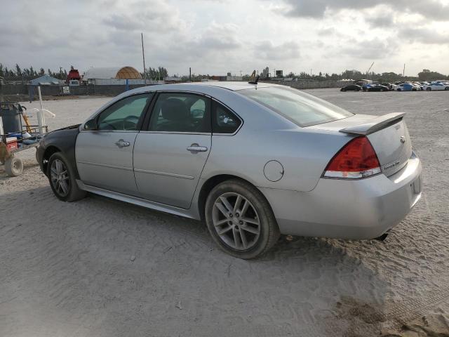 2G1WC5E37E1142836 - 2014 CHEVROLET IMPALA LIM LTZ SILVER photo 2