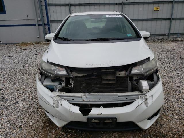 JHMGK5H76GS008222 - 2016 HONDA FIT EX WHITE photo 5