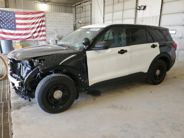 1FM5K8AB7PGA05529 - 2023 FORD EXPLORER POLICE INTERCEPTOR 双色 照片 1