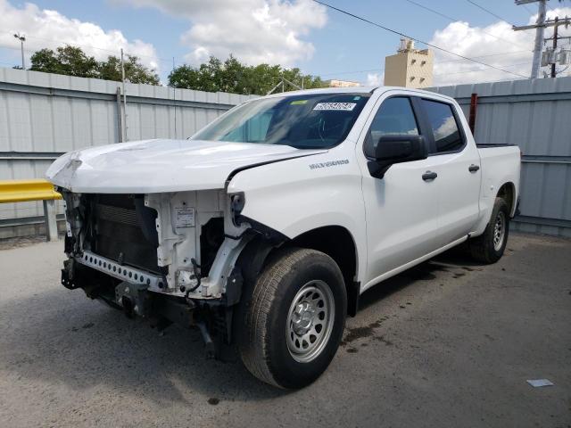 3GCPWAEF1KG188137 - 2019 CHEVROLET SILVERADO C1500 WHITE photo 1