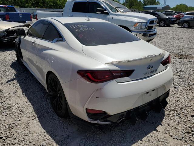 JN1EV7EKXHM363312 - 2017 INFINITI Q60 PREMIUM WHITE photo 2