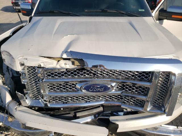 1FTFW1CV0AFA91548 - 2010 FORD F150 SUPERCREW WHITE photo 11