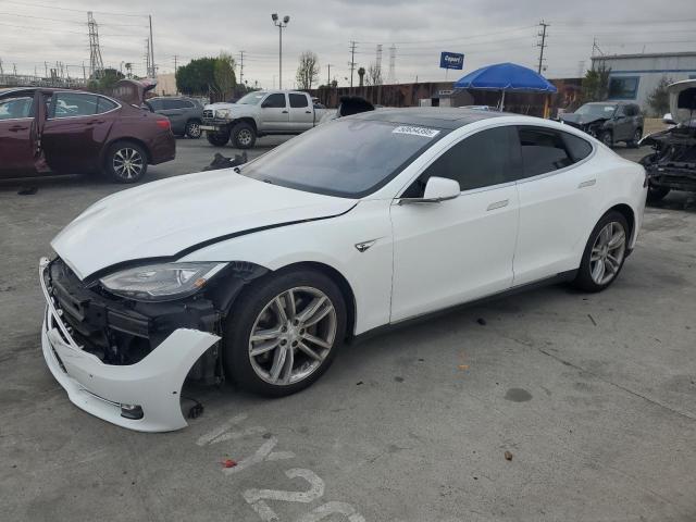 5YJSA1E24GF129280 - 2016 TESLA MODEL S WHITE photo 1
