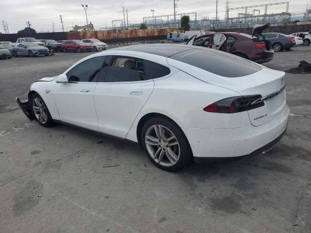 5YJSA1E24GF129280 - 2016 TESLA MODEL S WHITE photo 2