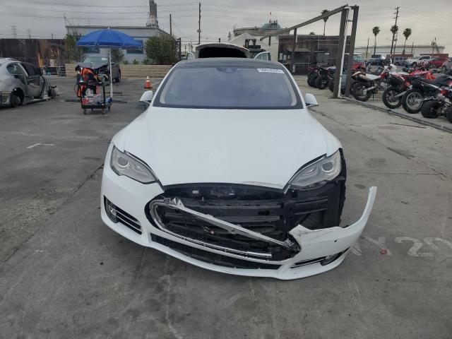 5YJSA1E24GF129280 - 2016 TESLA MODEL S WHITE photo 5