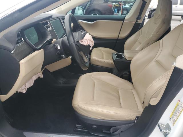 5YJSA1E24GF129280 - 2016 TESLA MODEL S WHITE photo 7