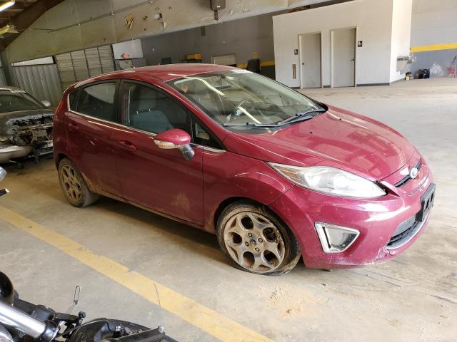 3FADP4FJ4BM141969 - 2011 FORD FIESTA SES MAROON photo 4