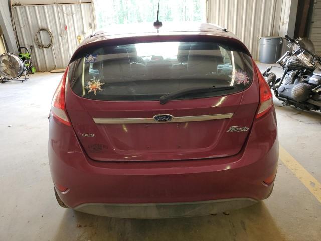 3FADP4FJ4BM141969 - 2011 FORD FIESTA SES MAROON photo 6