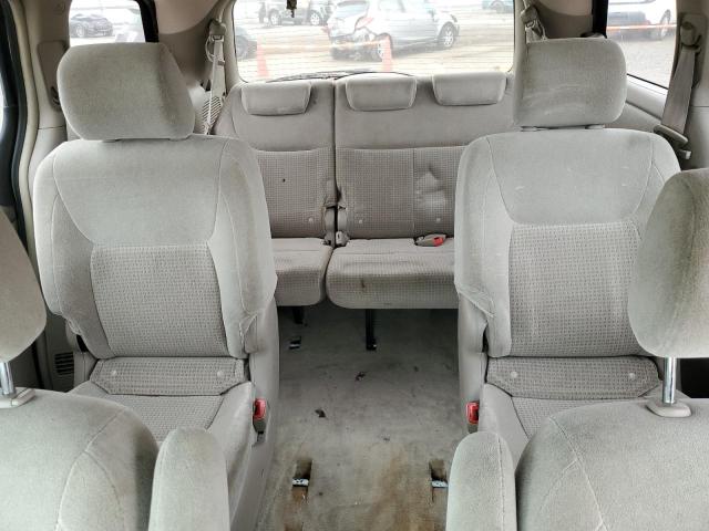 5TDZA23C96S532455 - 2006 TOYOTA SIENNA CE WHITE photo 10