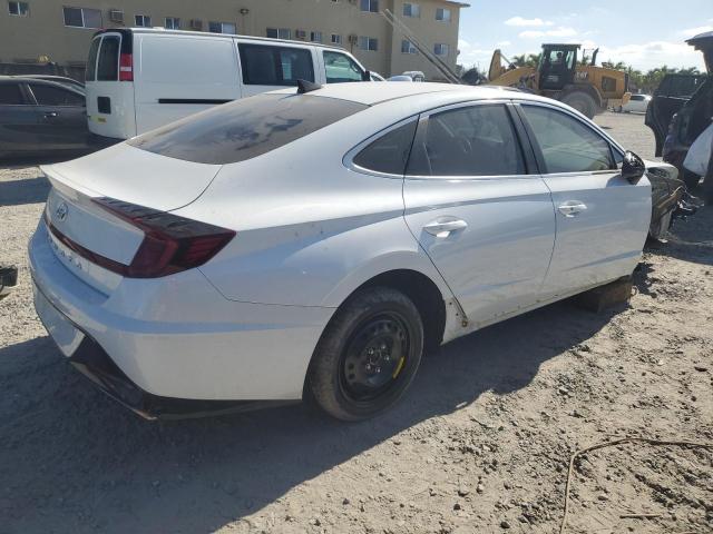 5NPEL4JA2LH049297 - 2020 HYUNDAI SONATA SEL WHITE photo 3