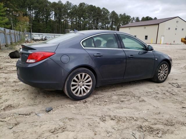 2G4GP5EC8B9201501 - 2011 BUICK REGAL CXL GRAY photo 3