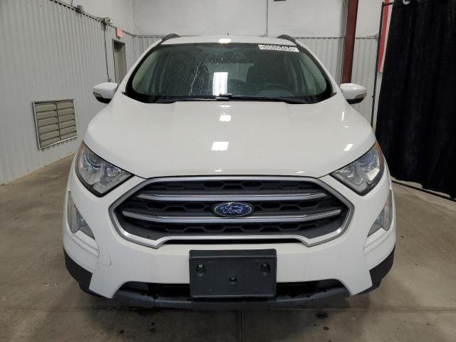 MAJ3P1TE5JC239989 - 2018 FORD ECOSPORT SE WHITE photo 5