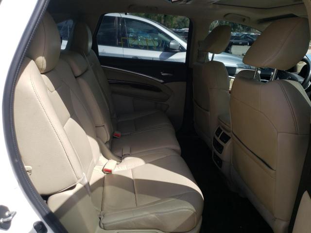 5FRYD4H61EB002810 - 2014 ACURA MDX TECHNOLOGY WHITE photo 6