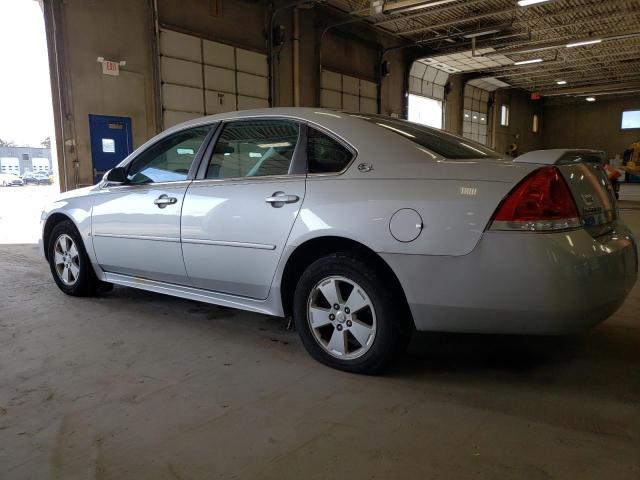 2G1WT57N191170801 - 2009 CHEVROLET IMPALA 1LT SILVER photo 2