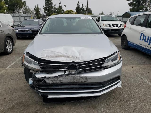 3VW267AJ9GM341179 - 2016 VOLKSWAGEN JETTA S SILVER photo 5