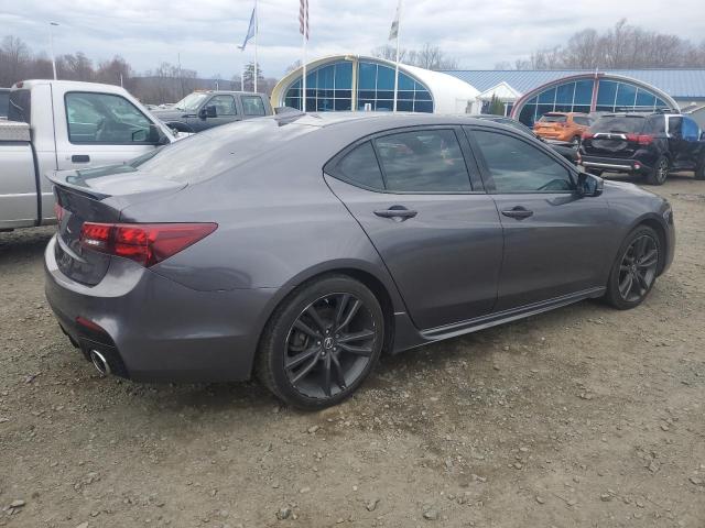 19UUB2F65JA008949 - 2018 ACURA TLX TECH+A GRAY photo 3