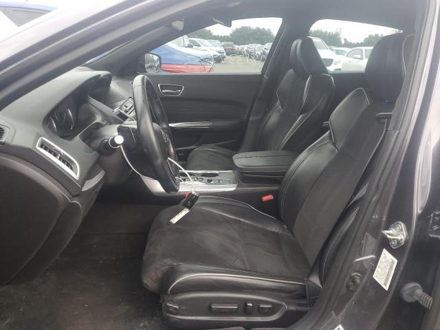 19UUB2F65JA008949 - 2018 ACURA TLX TECH+A GRAY photo 7