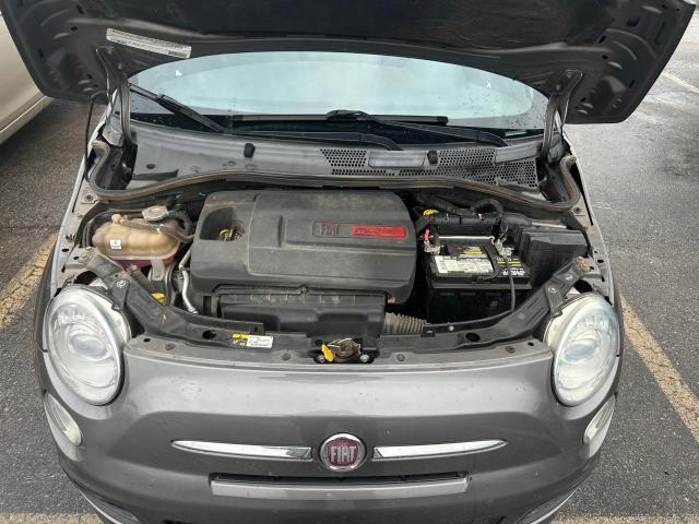 3C3CFFBR9CT352399 - 2012 FIAT 500 SPORT GRAY photo 7