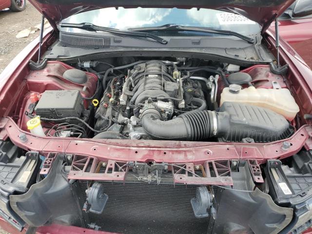 2C3CDXCT1MH527860 - 2021 DODGE CHARGER R/T BURGUNDY photo 11