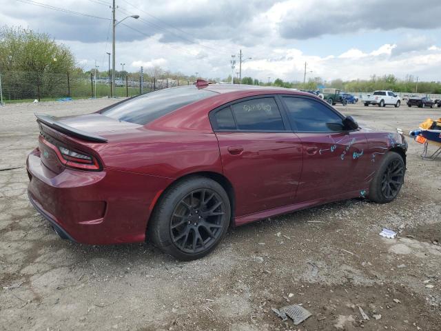 2C3CDXCT1MH527860 - 2021 DODGE CHARGER R/T BURGUNDY photo 3