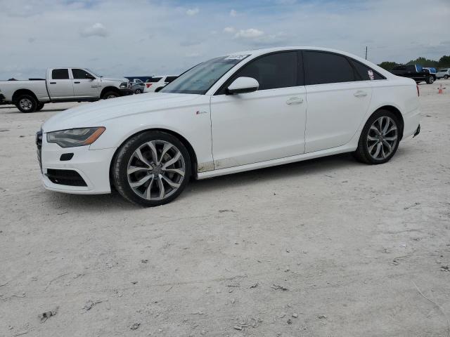 WAUHGAFC4DN087090 - 2013 AUDI A6 PRESTIGE თეთრი ფოტო 1