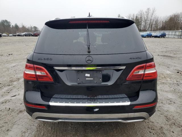 4JGDA5HB4FA477224 - 2015 MERCEDES-BENZ ML 350 4MATIC BLACK photo 6