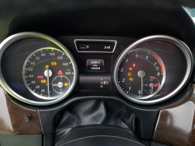 4JGDA5HB4FA477224 - 2015 MERCEDES-BENZ ML 350 4MATIC BLACK photo 9