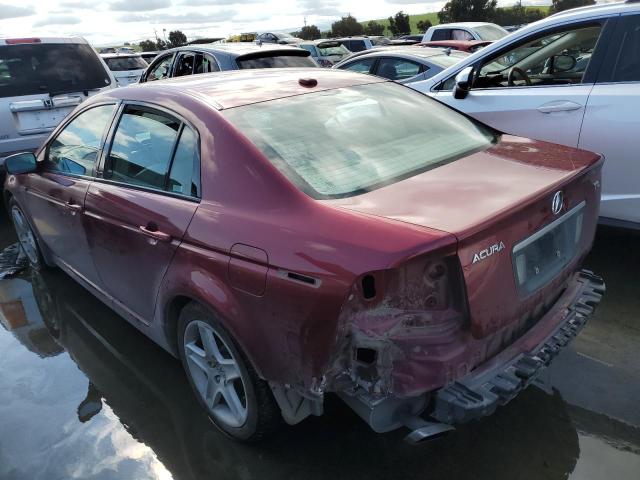 19UUA66274A022377 - 2004 ACURA TL RED photo 2