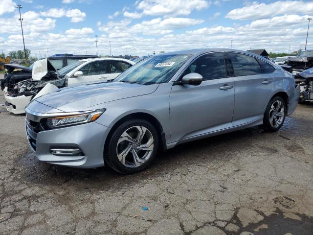 1HGCV1F57JA081194 - 2018 HONDA ACCORD EXL GRAY photo 1