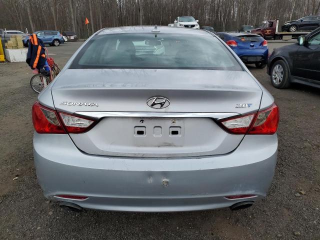 5NPEC4AB1DH800755 - 2013 HYUNDAI SONATA SE SILVER photo 6