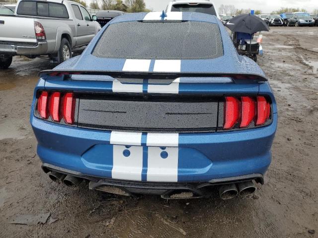 1FA6P8SJ5L5502977 - 2020 FORD MUSTANG SHELBY GT500 BLUE photo 6