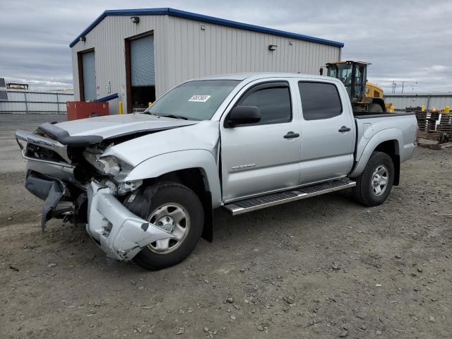 5TFJU4GN6CX022128 - 2012 TOYOTA TACOMA DOUBLE CAB PRERUNNER SILVER photo 1