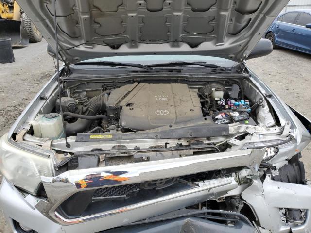 5TFJU4GN6CX022128 - 2012 TOYOTA TACOMA DOUBLE CAB PRERUNNER SILVER photo 11